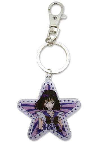 SAILOR MOON S SATURN METAL KEYCHAIN