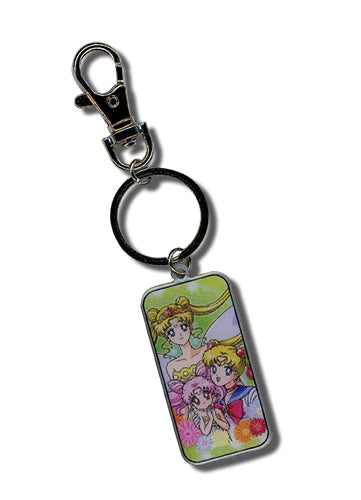 SAILOR MOON S SERENITY, MOON & CHIBIUSA KEYCHAIN