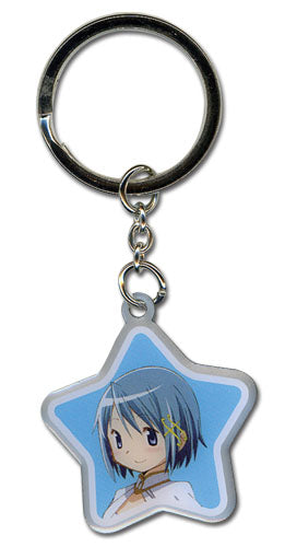 MADOKA MAGICA MOVIE SAYAKA METAL KEYCHAIN
