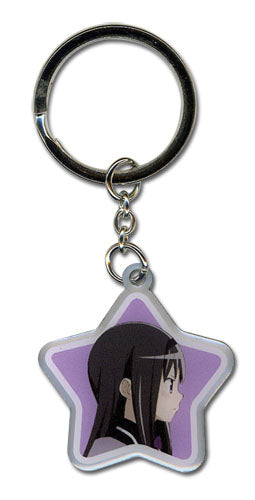 MADOKA MAGICA MOVIE HOMURA METAL KEYCHAIN