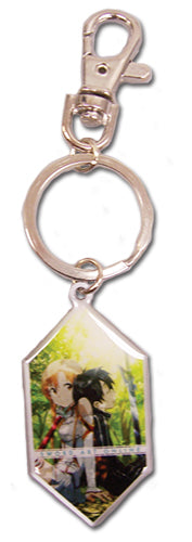 Thumbnail for SWORD ART ONLINE RESTING ASUNA AND KIRITO METAL KEYCHAIN
