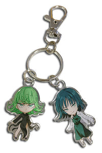 Thumbnail for ONE PUNCH MAN- SD TORNADO & BLIZZARD METAL KEYCHAIN