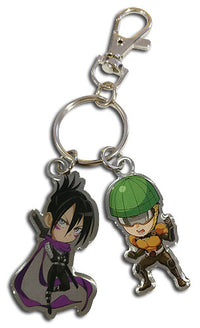 Thumbnail for ONE PUNCH MAN- SD SONIC & MUMEN RIDER METAL KEYCHAIN