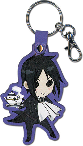 BLACK BUTLER - SD SEBASTIAN PU KEYCHAIN  (DISC)
