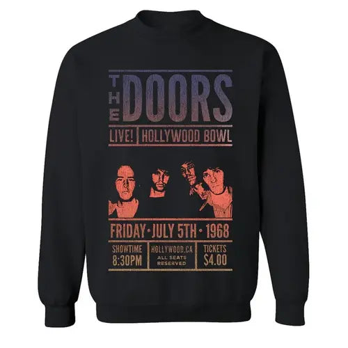 The Doors Live Hollywood Bowl Crewneck
