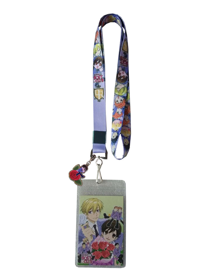 OURAN HIGH SCHOOL HOST CLUB - PURPLE LANYARD OURAN HIGH SCHOOL HOST CLUB- PURPLE LANYARD (CHARM#8675 FROM CCYC)