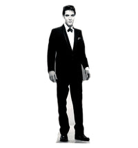 Thumbnail for Life-size Elvis Presley Black Tuxedo Cardboard Cutout
