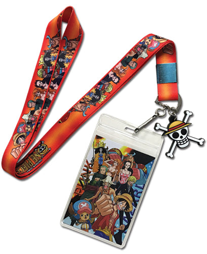ONE PIECE - GRADATION BACKGROUND LANYARD