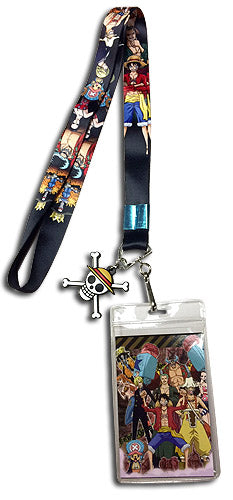 ONE PIECE - STRAW HAT CREW LINEUP LANYARD