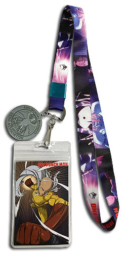 ONE PUNCH MAN- SAITAMA UNIMPRESSED LANYARD