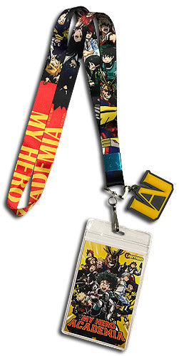 MY HERO ACADEMIA- LINEUP LANYARD