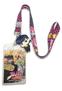 Thumbnail for JOJO'S BIZARRE ADVANTURE- DIAMOND IS UNBREAKABLE - JOSUKE & SHINING DIAMOND LANYARD