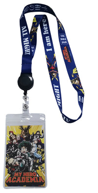 Thumbnail for MY HERO ACADEMIA- ALL MIGHT RETRACTABLE LANYARD