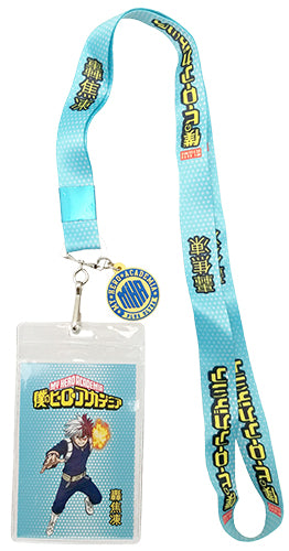 MY HERO ACADEMIA- TODOROKI LANYARD WITH CHARM