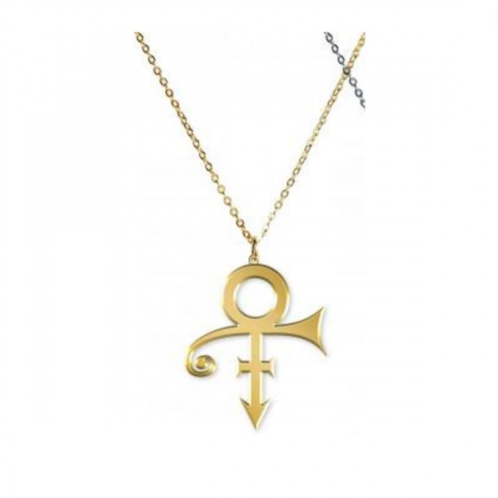 Prince Gold Love Symbol Necklace