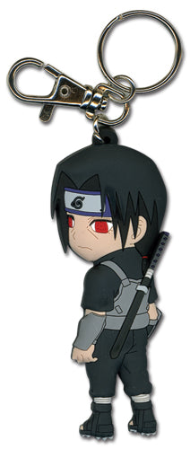 NARUTO ITACHI IN FIGHTING GEAR PVC KEYCHAIN (L)