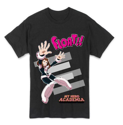 MY HERO ACADEMIA- OCHACO MEN T-SHIRT (BLACK)