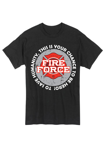 FIRE FORCE- LOGO MENS T-SHIRT