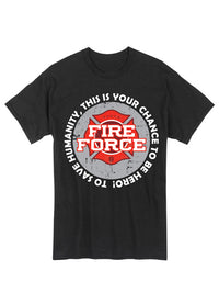 Thumbnail for FIRE FORCE- LOGO MENS T-SHIRT
