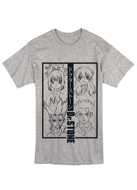Thumbnail for DR. STONE - GROUP MEN T-SHIRT