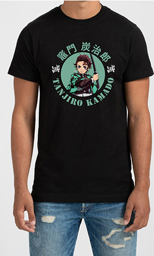 DEMON SLAYER- TANJIRO MEN T-SHIER