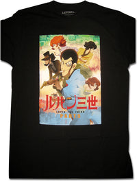 Thumbnail for LUPIN THE THIRD PART 5 - KEY ART GROUP MEN T-SHIRT