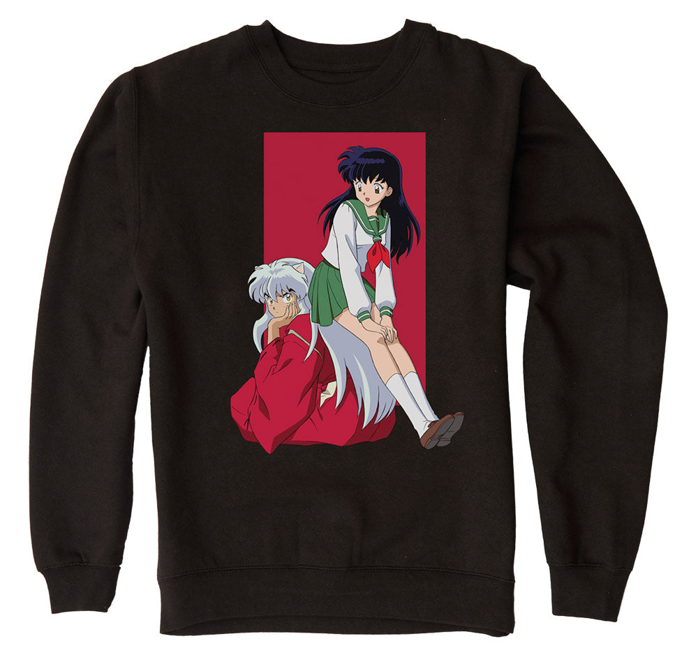 INU YASHA- INUYASHA & KAGOME CREWNECK SWEATER