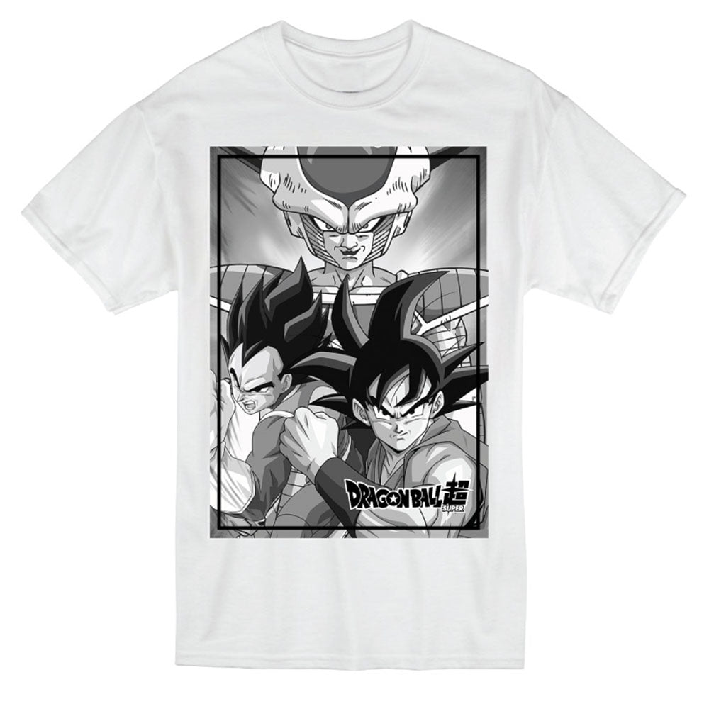 DRAGON BALL SUPER- GOKU, VEGETA, FRIEZA MENS T-SHIRT