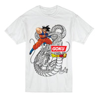 Thumbnail for DRAGON BALL SUPER- GOKU AND SHENRON MENS T-SHIRT