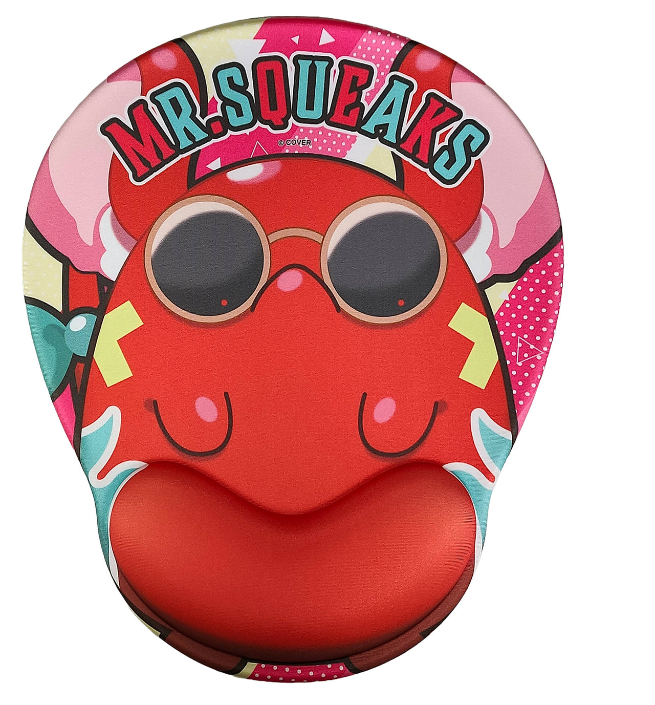 HOLOLIVE - MR.SQUEAKS RAISED FACE MOUSE PAD