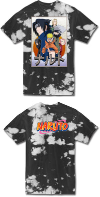 Thumbnail for NARUTO - GROUP BLEACH WASHED T-SHIRT