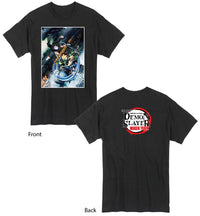 Thumbnail for DEMON SLAYER MOVIE KEY ART GROUP - T-SHIRT