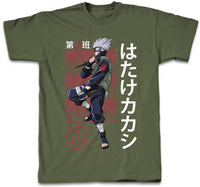 Thumbnail for NARUTO GREEN NATURO KANJI T-SHIRT