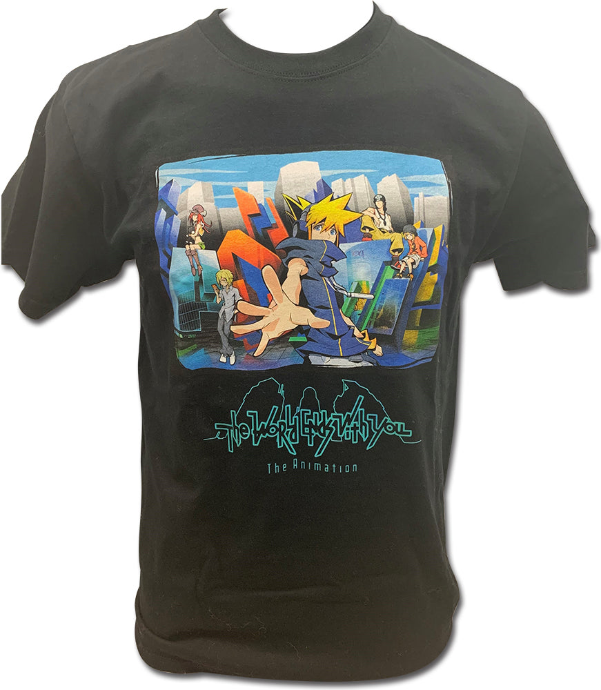 THE WORLD END WITH YOU GROUP T-SHIRT