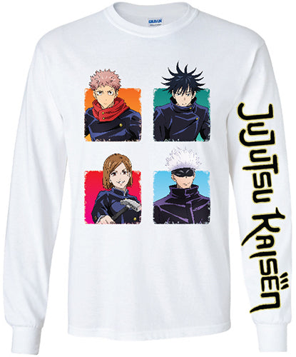 JUJUTSU KAISEN - GROUP LONG SLEEVE SHIRT