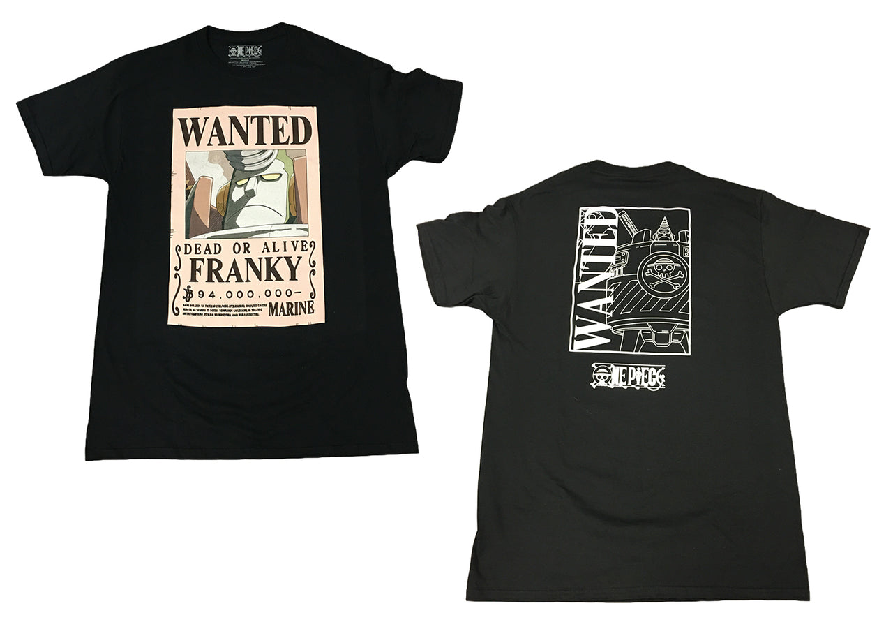 ONE PIECE - FRANKY WANTED MEN'S T-SHIRT