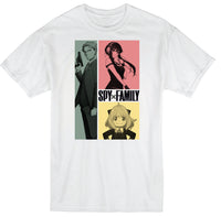 Thumbnail for SPY X FAMILY - LOID, YOR AND ANYA PANELS UNISEX T-SHIRT