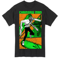 Thumbnail for CHAINSAW MAN - CHAINSAW MAN CLOSE-UP PANELS T-SHIRT