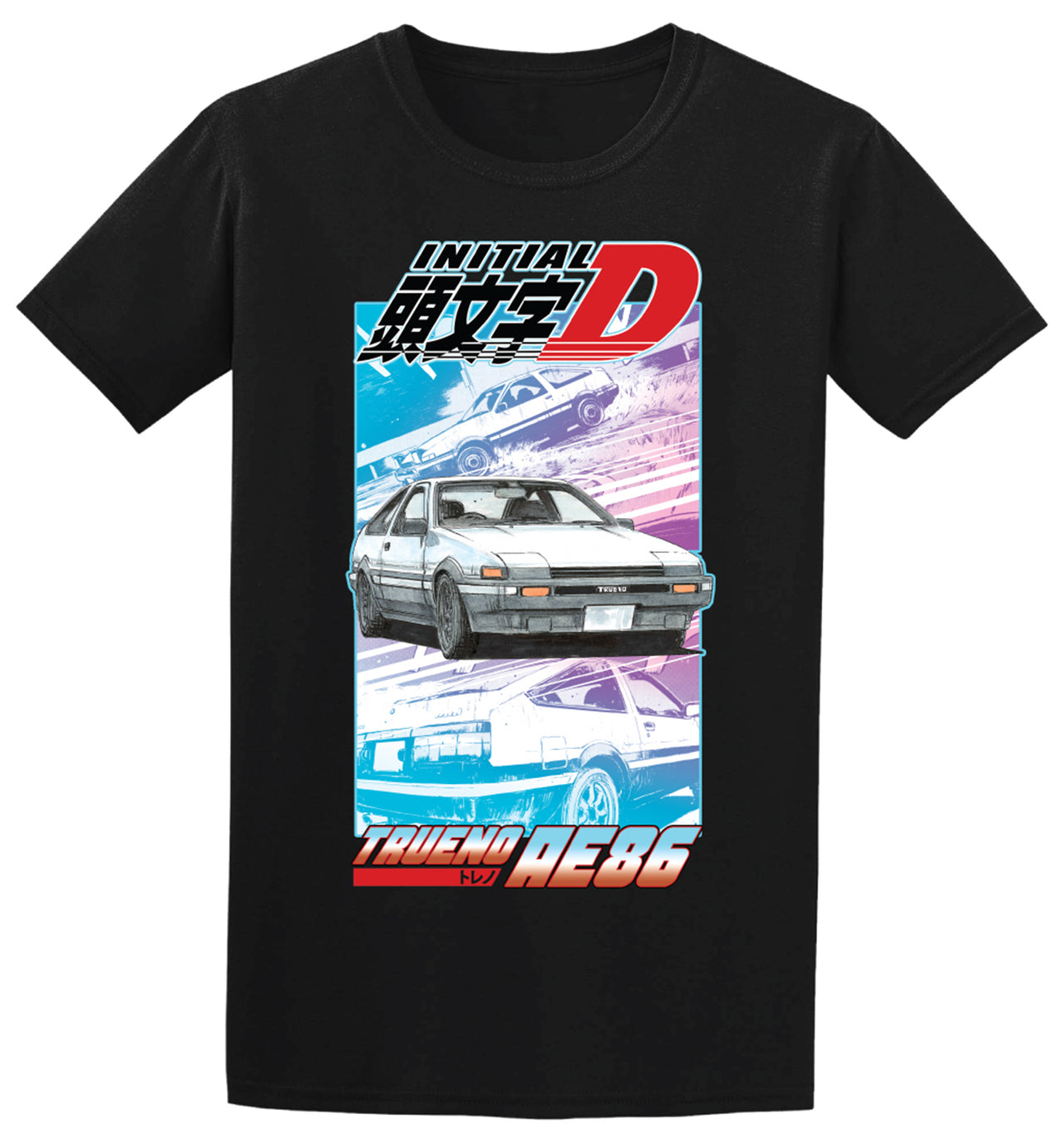 INITIAL D (COMIC) - TRUENO AE86 T-SHIRT