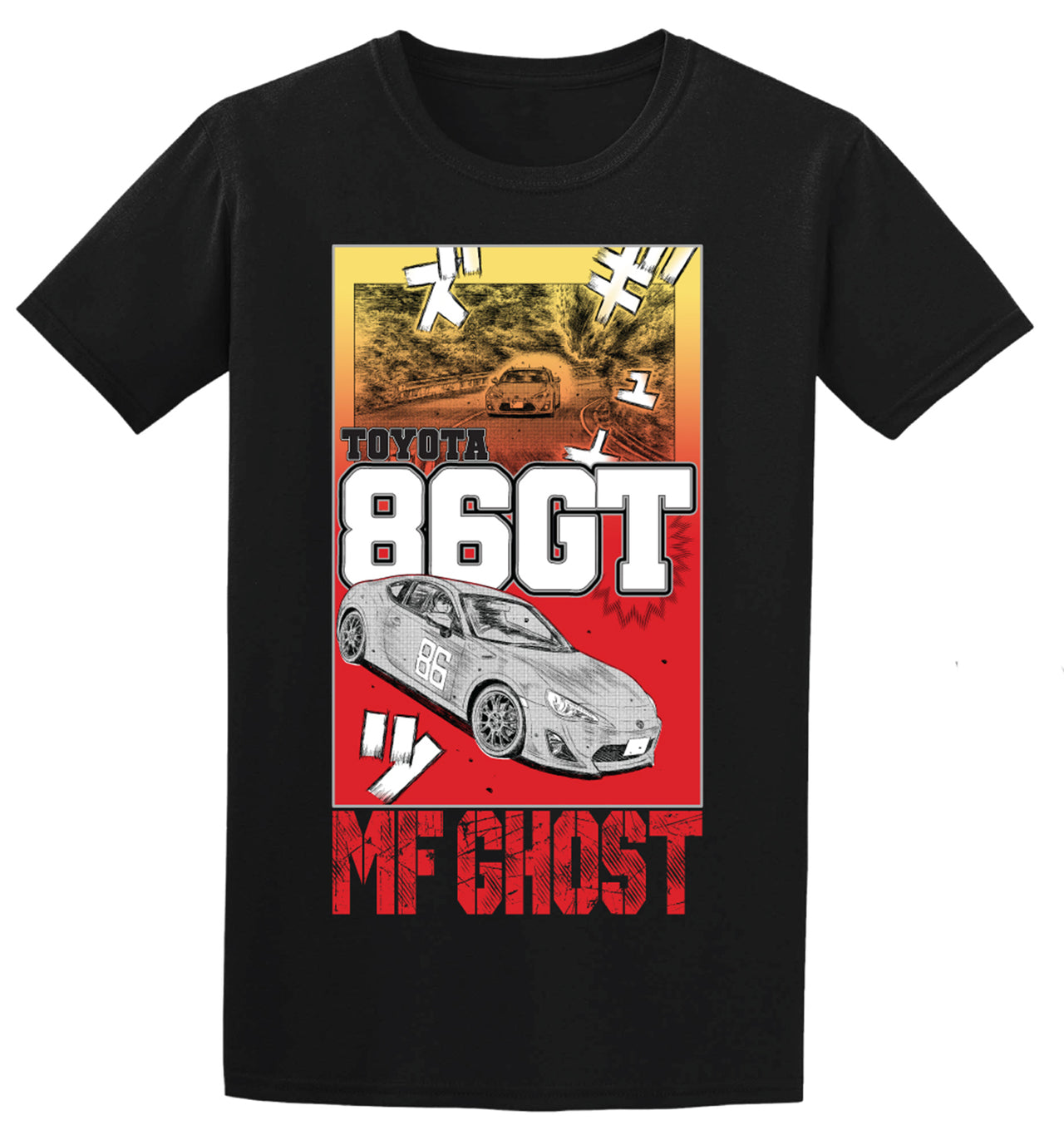 MF GHOST (COMIC) - 86GT T-SHIRT
