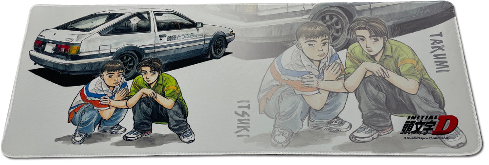 INITIAL D (COMIC) - TAKUMI & ITSUKI COLOR ARTWORKS MOUSE PAD
