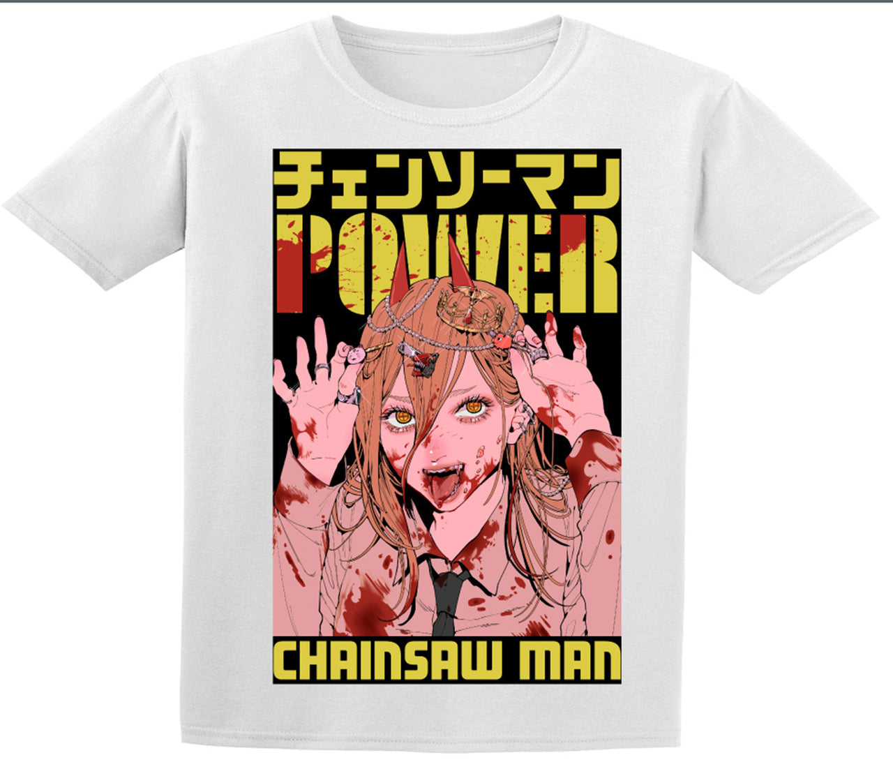 CHAINSAW MAN - BLOODY POWER T-SHIRT
