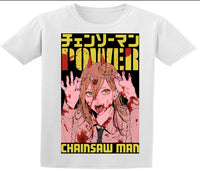 Thumbnail for CHAINSAW MAN - BLOODY POWER T-SHIRT