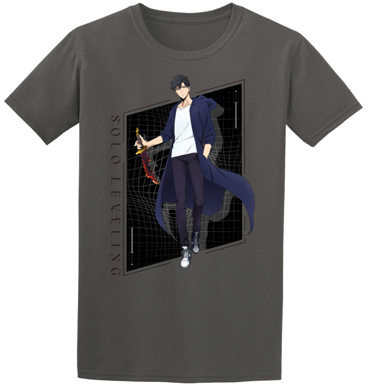 SOLO LEVELING - JIN-WOO SUNG MEN'S T-SHIRT