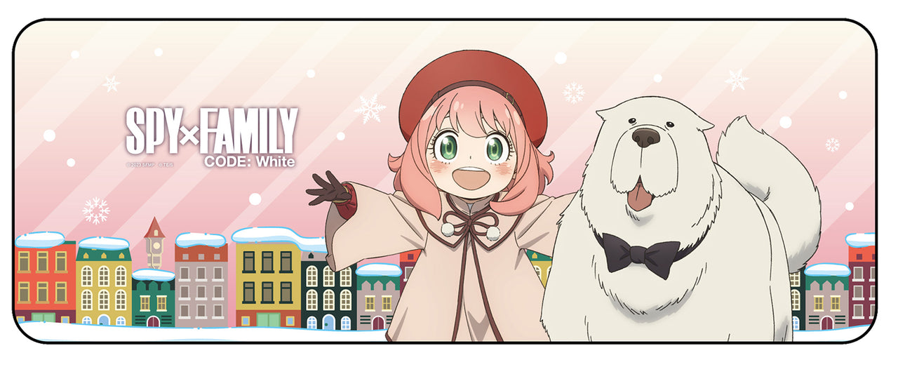SPY X FAMILY CODE : WHITE - ANYA AND BOND MOUSE PAD