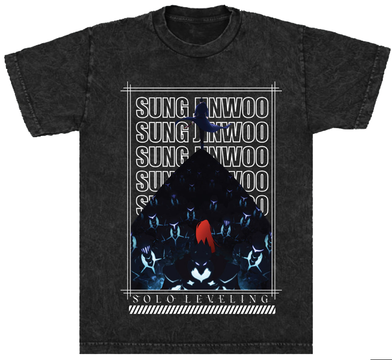 SOLO LEVELING - SUNG MENS WASH T-SHIRT