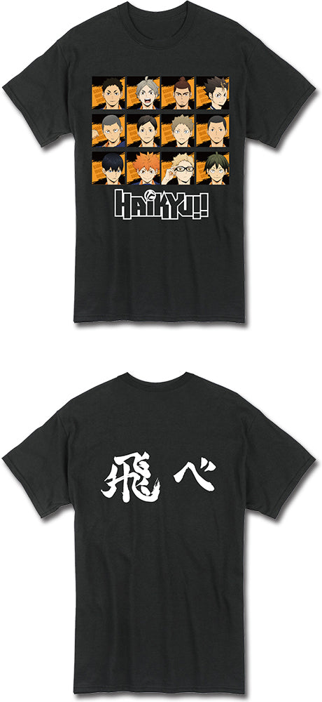 HAIKYU S4 - MAIN CHARACTER GROUP 03 MEN'S T-SHIRT