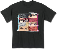Thumbnail for SOLO LEVELING - S-RANK HUNTERS EYE ART BLACK MEN'S T-SHIRT