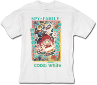 Thumbnail for SPY X FAMILY CODE WHITE - TEASER KEY ART WHITE MEN'S T-SHIRT