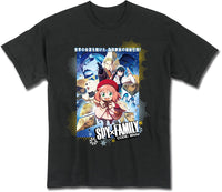 Thumbnail for SPY X FAMILY CODE WHITE - KEY ART WITH GUN VER. BLACK MEN'S T-SHIRT